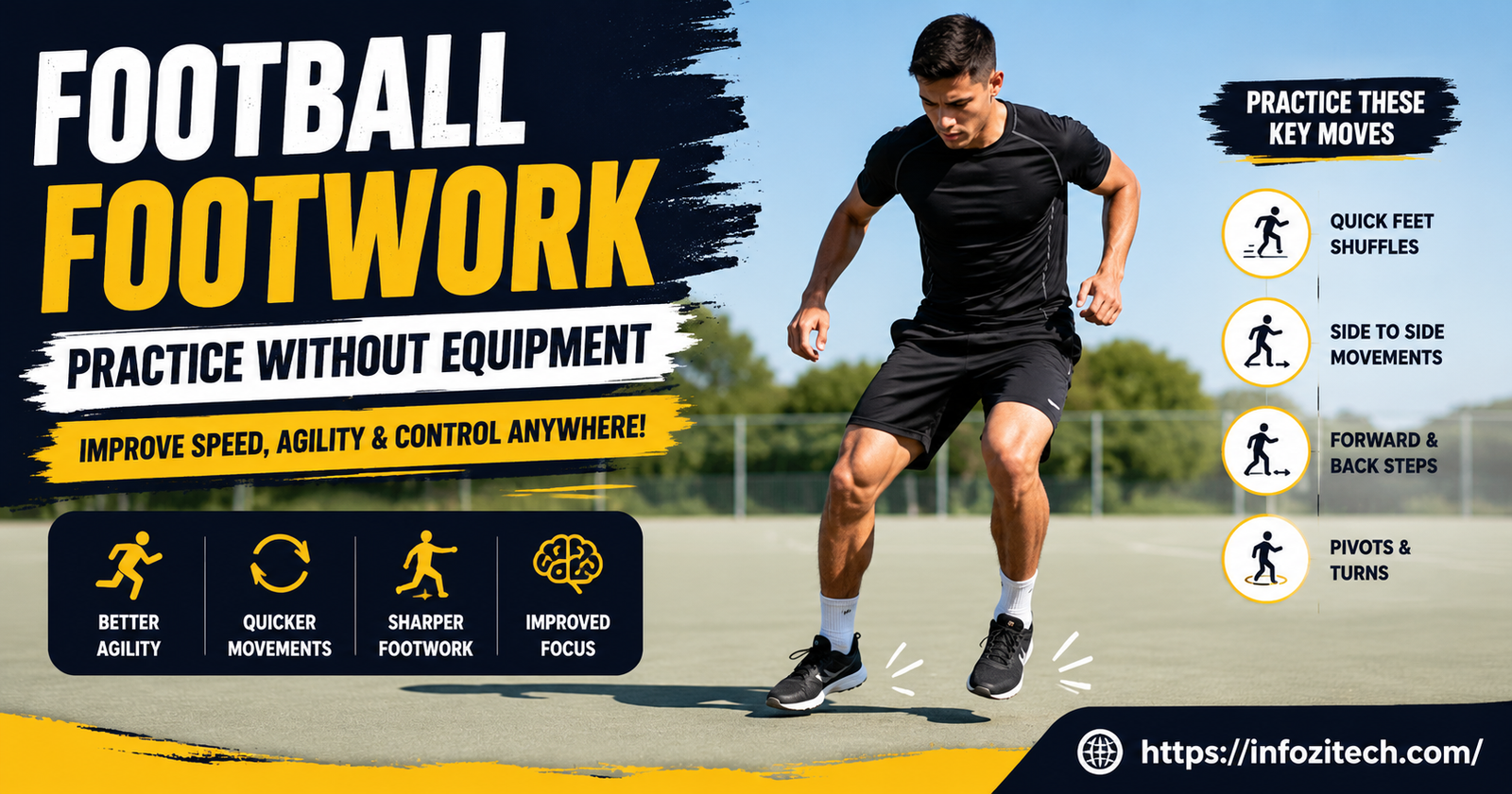 Football footwork training guide