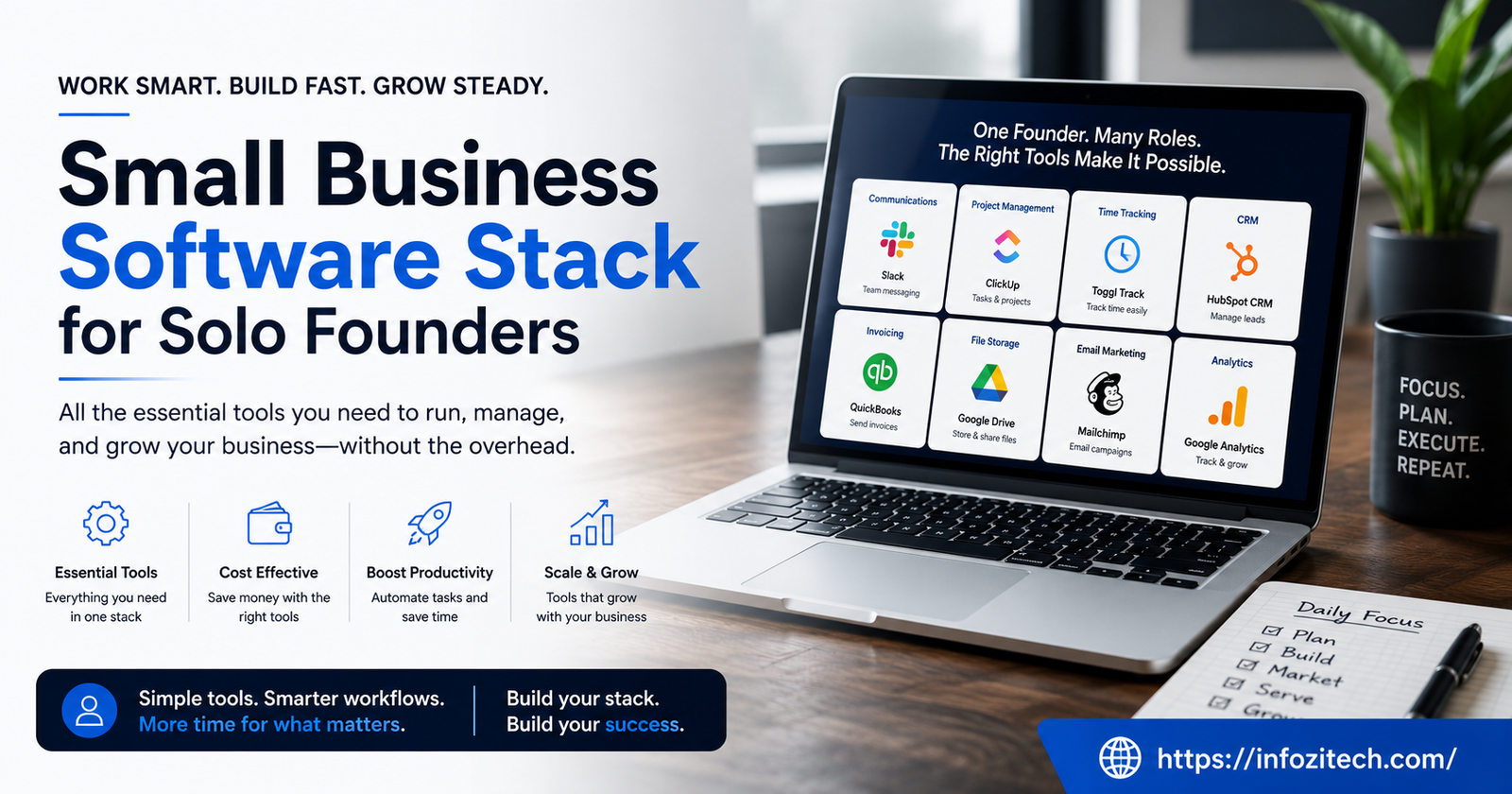 Smart business tools for solo founders