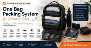 Pack smart for the perfect weekend