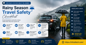 Rainy season travel safety checklist