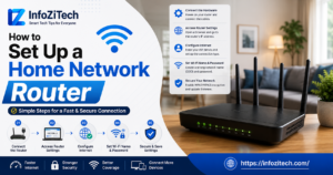 How to set up a home network