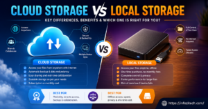 Cloud vs local storage comparison