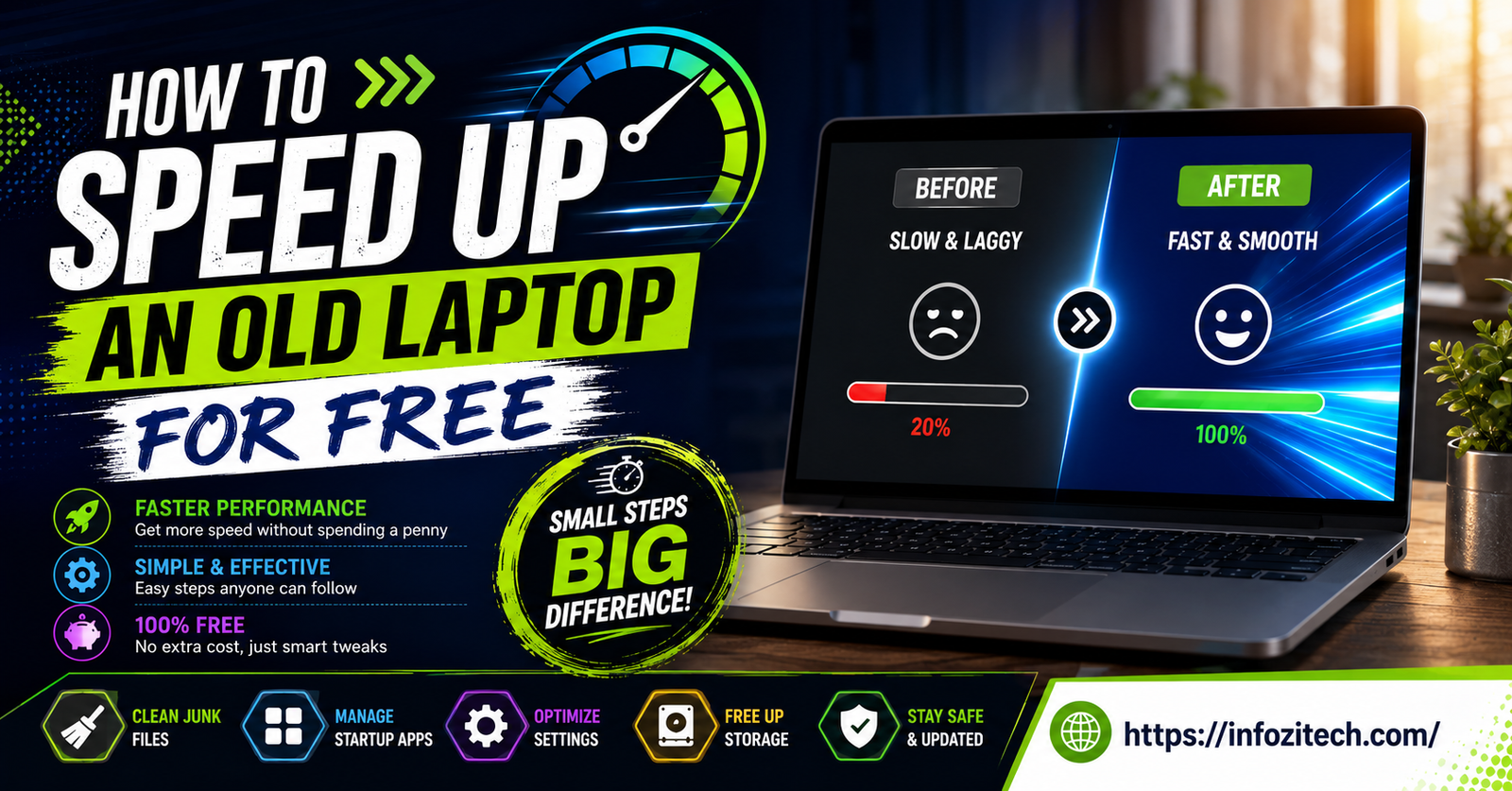 Speed up your laptop for free