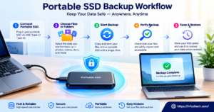 Portable SSD Backup Workflow
