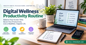 Digital Wellness Productivity Routine