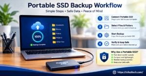 Portable SSD Backup Workflow