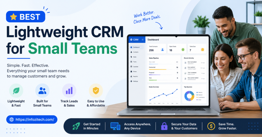 Lightweight CRM for Small Teams