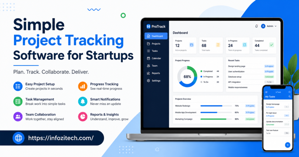 Simple Project Tracking for Startups